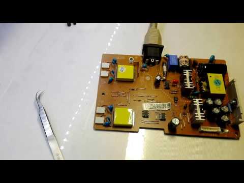 Видео: монитор LG FLATRON L1953S ремонт блока питания