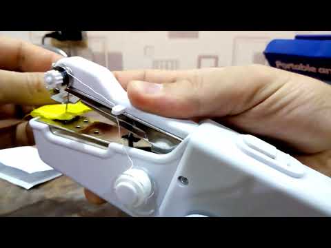 Видео: Мини швейная машинка Handy Stitch Portable & Cordless