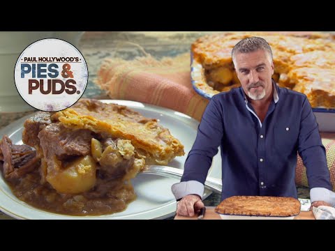 Видео: Пирог с мясом и двумя картофелями от Пола | Пироги и пудинги Пола Голливуда