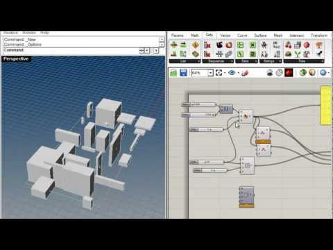 Видео: Урок 10. Случайные числа в Grasshopper