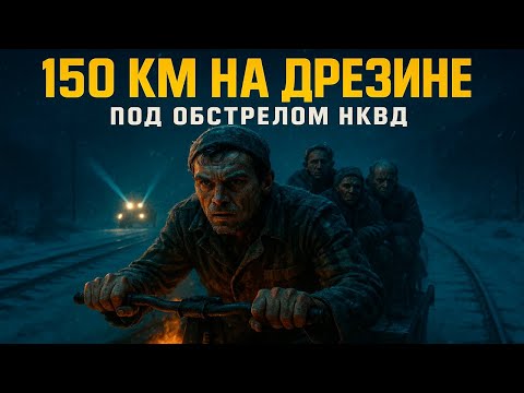 Видео: ПОБЕГ ИЗ ТЮРЬМЫ НА ДРЕЗИНЕ! 150 КМ ПО ЖЕЛЕЗНОЙ ДОРОГЕ ПОД ОБСТРЕЛОМ