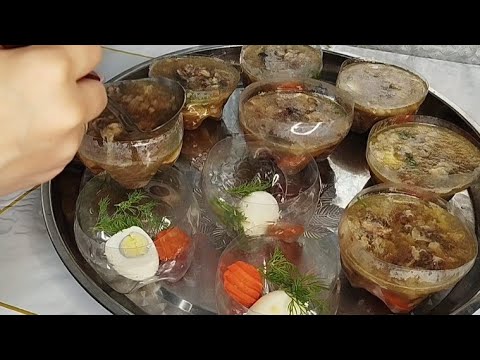 Видео: Секрет идеального холодца из бычьей ноги — густой, прозрачный и ароматный!