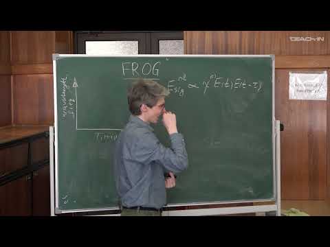 Видео: Ланин А.А. - Введение в нелинейную оптику - 15. Измерение импульсов на основе метода FROG