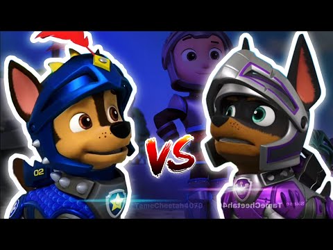 Видео: PAW Patrol Chase VS. Claw / Гонщик Vs Коготь - ❝День, Ночь Руки Прочь❞