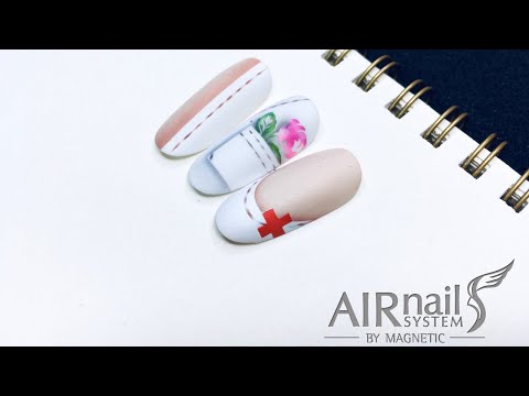 Видео: Инстаграм. Эфир nail_art_карантин. 2 часть. Аэрография на ногтях