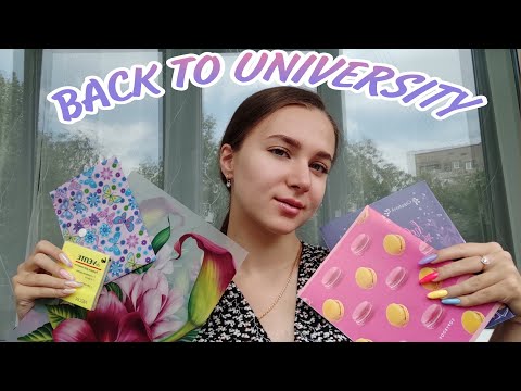 Видео: BACK TO UNIVERSITY/Покупки канцелярии в университет/NL