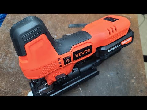 Видео: Обзор беспроводного лобзика Vevor Brushless Barrel Grip
