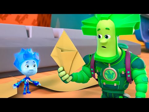 Видео: Фиксики — Скоро новая серия «Оригами» (трейлер) I 5-й сезон «Дай пять!»