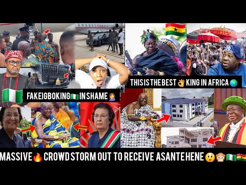 Видео: Ого 😲 Нигерийцы🇳🇬 в шоке, так как огромная толпа получает отличный🔥асантехен