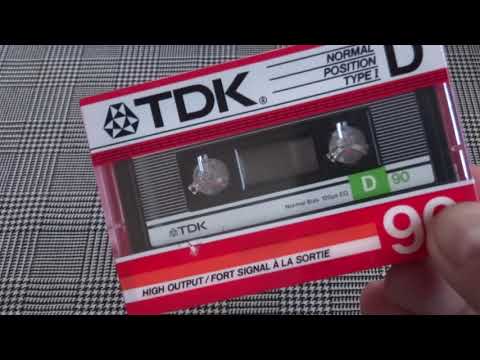 Видео: ВИДЕО Обзор TDK D с 1973 по 1997гг.