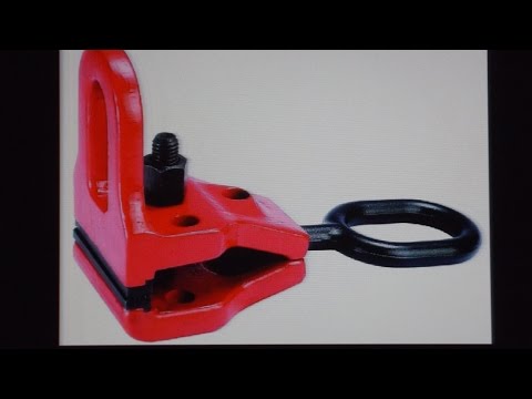 Видео: Зажим мини , боковой для кузовного ремонта .