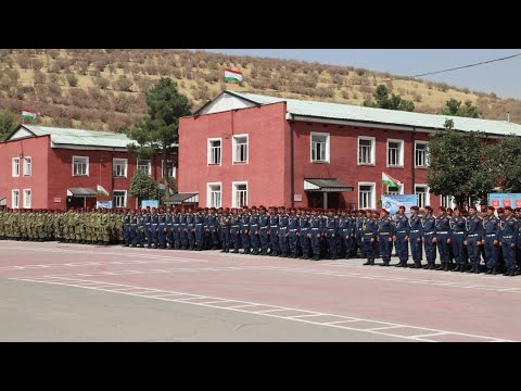 Видео: Тантанаҳои идона дар қисми ҳарбии 3502-и Раёсати қӯшунҳои дохилии ВКД ва Сарпрокуратураи ҳарбӣ ҶТ