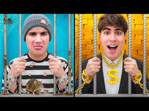 Видео: ТЮРЬМА ДЛЯ БОГАТЫХ vs ТЮРЬМА ДЛЯ БЕДНЫХ !!