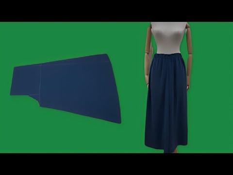 Видео: Повседневный и шикарный! Привлекательная юбка-брюки из струящейся ткани