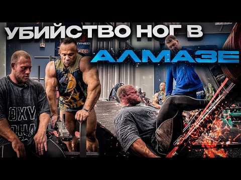 Видео: ТРЕНИРОВКА НОГ | Жим ногами ДО ОТКАЗА | Качаем квадрицепсы | Мартынкин\Булава