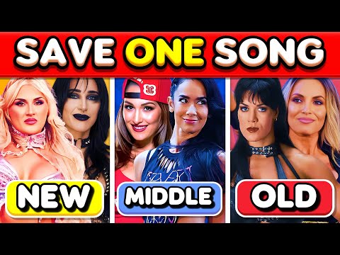 Видео: Сохраните ОДНУ песню из WWE Women Superstar! 💥 Новое, Средневековье и Старое 👑 | Музыкальная викт...
