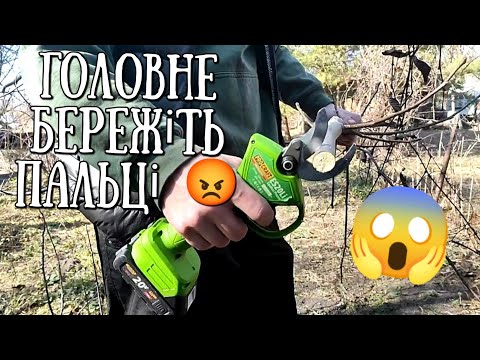 Видео: Акамуляторний секатор ProCraft Es 20 Li від магазину Tehnotool Садовий секатор❗❗❗