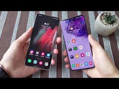 Видео: Cравнение Samsung S21 и S20 на snapdragon (888 vs 865)