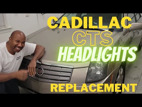 Видео: Замена фар Cadillac CTS