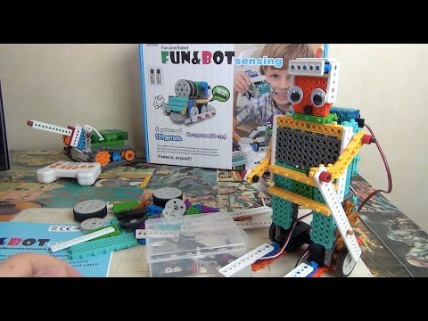 Видео: Конструктор с датчиками - НОВЫЙ НАБОР - Робот и Я