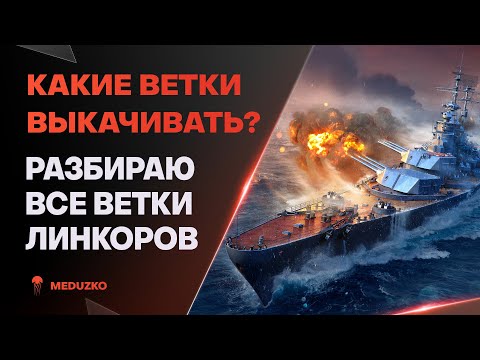 Видео: КАКИЕ ЛИНКОРЫ КАЧАТЬ В 2024? ● ОБЗОР ВСЕХ ВЕТОК