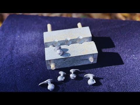 Видео: Форма для пуль из мыльного камня
