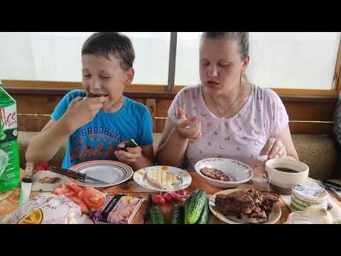 Видео: Мукбанг Мясо🥩 на костре/Иван повар☺️