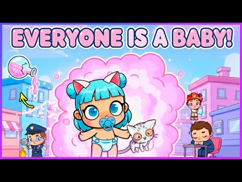 Видео: 🍼💥 ВСЕ в МИРЕ АВАТАР превратились в МАЛЫШЕЙ! | Мир малышей 👶✨ Лили и Тофу