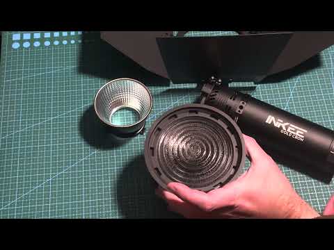 Видео: Линза Френеля INKEE GC-L11 для вашего фотофонаря INKEE GC60 и GC30