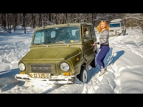 Видео: КУПИЛА ЛУАЗ. БЕЗДОРОЖЬЕ против ГЕЛИКА , TOYOTA PRADO и NISSAN PATROL OFFROAD