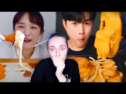 Видео: ЧТО ЭТИ КОРЕЙЦЫ СЕБЕ ПОЗВОЛЯЮТ 😱 СКОЛЬКО ТУТ СЫРА 🧀 реакция на асмр и мукбанг