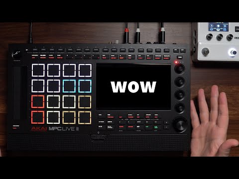 Видео: мой рабочий процесс MPC Live III (пока что)