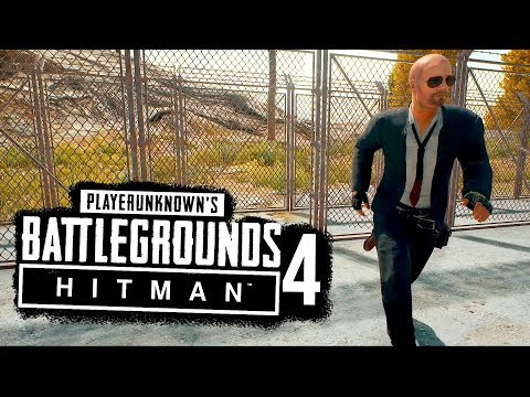 Видео: СНАЙПЕР БЕЗ БРОНИ И ШЛЕМА В ТОП! -  Hitman в Battlegrounds #4