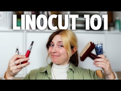 Видео: От новичка до профессионала: как сделать линогравюру 2023 [Часть 1] | Dano Does Things