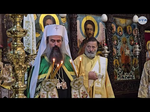 Видео: Патриарх Даниил възглави заупокойната света литургия в Троянския манастир в памет на патриарх Максим