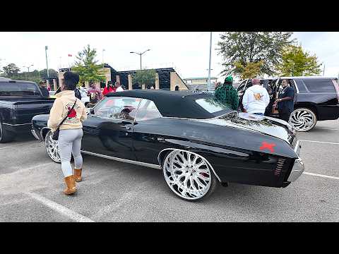 Видео: Выставка автомобилей и мотоциклов 912 в Саванне, штат Джорджия, с кастомными автомобилями, больши...