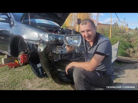 Видео: Замена ПТФ фар , Подкрылок на Лифан Солано 620