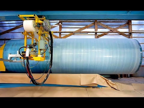 Видео: Процесс изготовления стеклопластиковых емкостей Армопласт