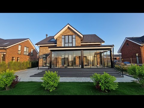 Видео: Веранда с панорамным остеклением! #раздвижноеостекление #панорамноеостекление #дизайнинтерьера