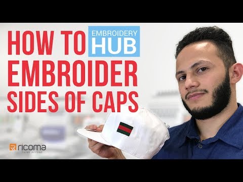 Видео: Центр вышивания, Эпизод 11: Как вышить боковую часть шляпы | Урок по вышивке шляпы