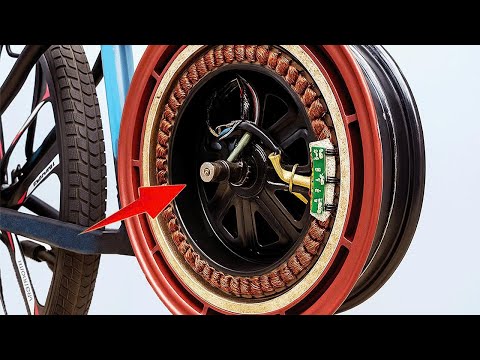 Видео: Отличная идея! Прикрепите к велосипеду электроколесо мощностью 800 Вт — результат вас поразит!