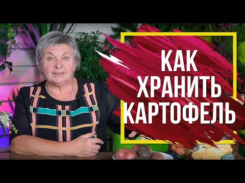 Видео: Как Правильно Хранить Картофель ❦ Супер СПОСОБ Хранения Картошки