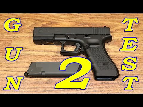 Видео: GunTest №2 проверяем со ствольной пружиной - UMAREX GLOCK 17 Gen4 - 5.8364