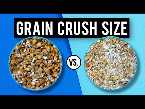 Видео: Крупный и мелкий помол в Helles Bock | exBEERiment