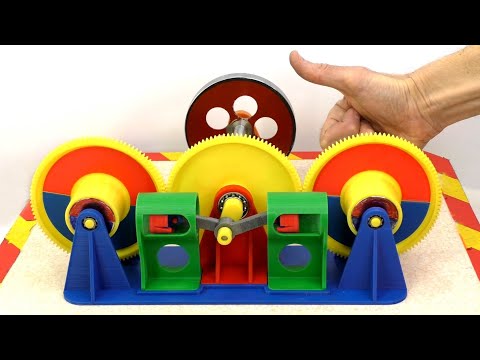 Видео: 🌑 ВЕЧНЫЙ ДВИГАТЕЛЬ С МАГНИТНЫМ ПОРШНЕМ аналог ДВС  3D print Free energy Magnet motor Игорь Белецкий