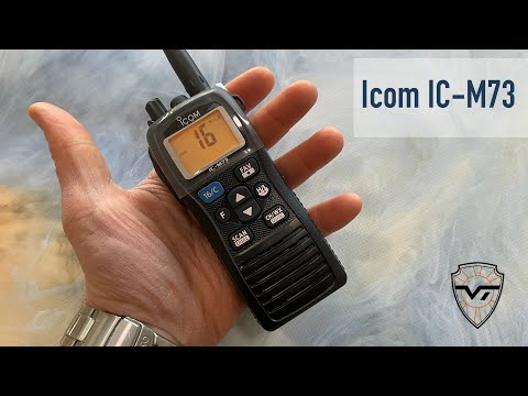 Видео: Морская радиостанция Icom IC-M73. Шумоподавление, запись вызовов и другие интересные особенности