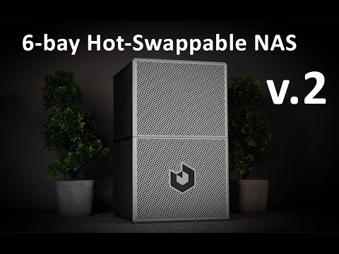 Видео: Корпус NAS на 6 отсеков, напечатанный на 3D-принтере — улучшен во всех отношениях!