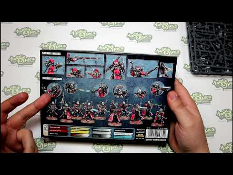 Видео: Анбоксинг Warhammer 40000: Adeptus Mechanikus Skitarii. Что внутри коробки?