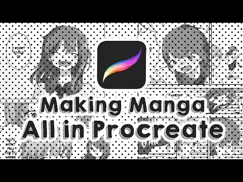 Видео: Как создать мангу в Procreate на iPad