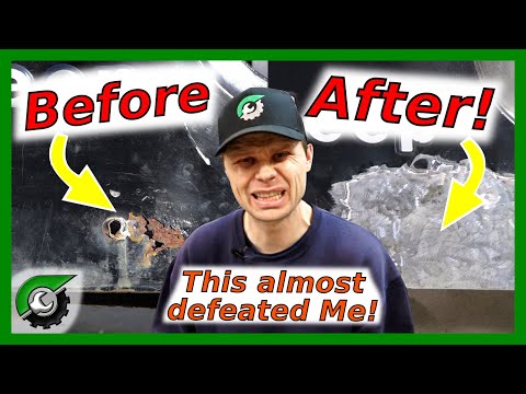 Видео: Почти проваленный ремонт кузова автомобиля: заплатка на кузове Jeep